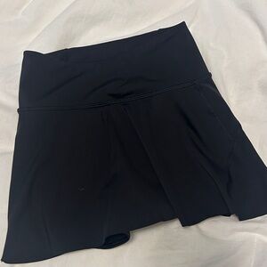 Athleta Ace Tennis Skort 13.5" Size XXS Extra Extra Small Black new without tag